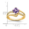 Gemstone and Diamond Ring