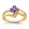 Gemstone and Diamond Ring