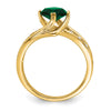 Gemstone and Diamond Ring
