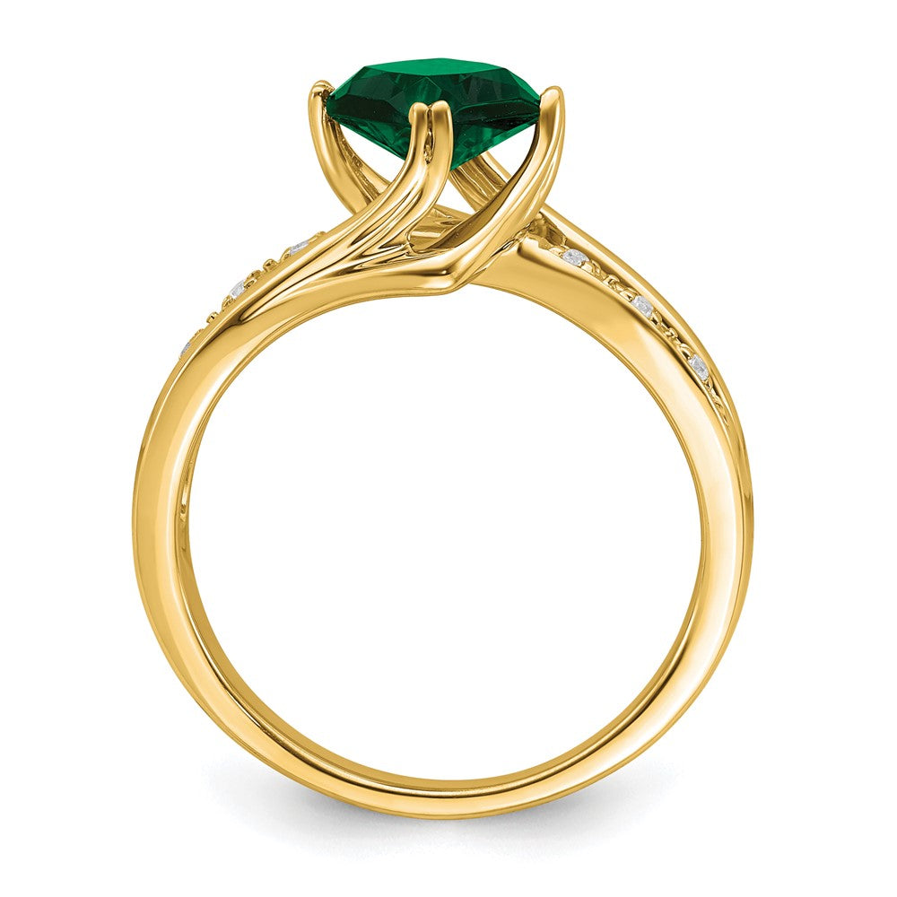 Gemstone and Diamond Ring