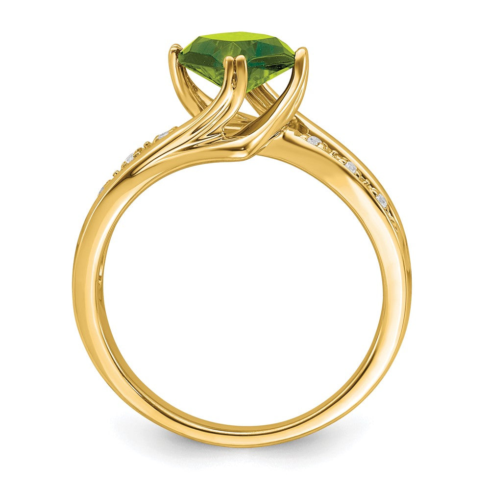 Gemstone and Diamond Ring