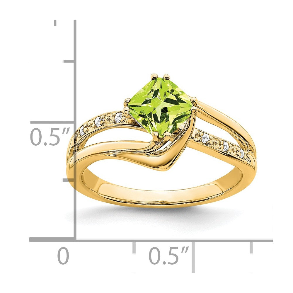 Gemstone and Diamond Ring