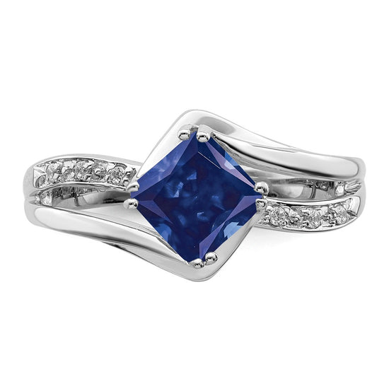 Gemstone and Diamond Ring