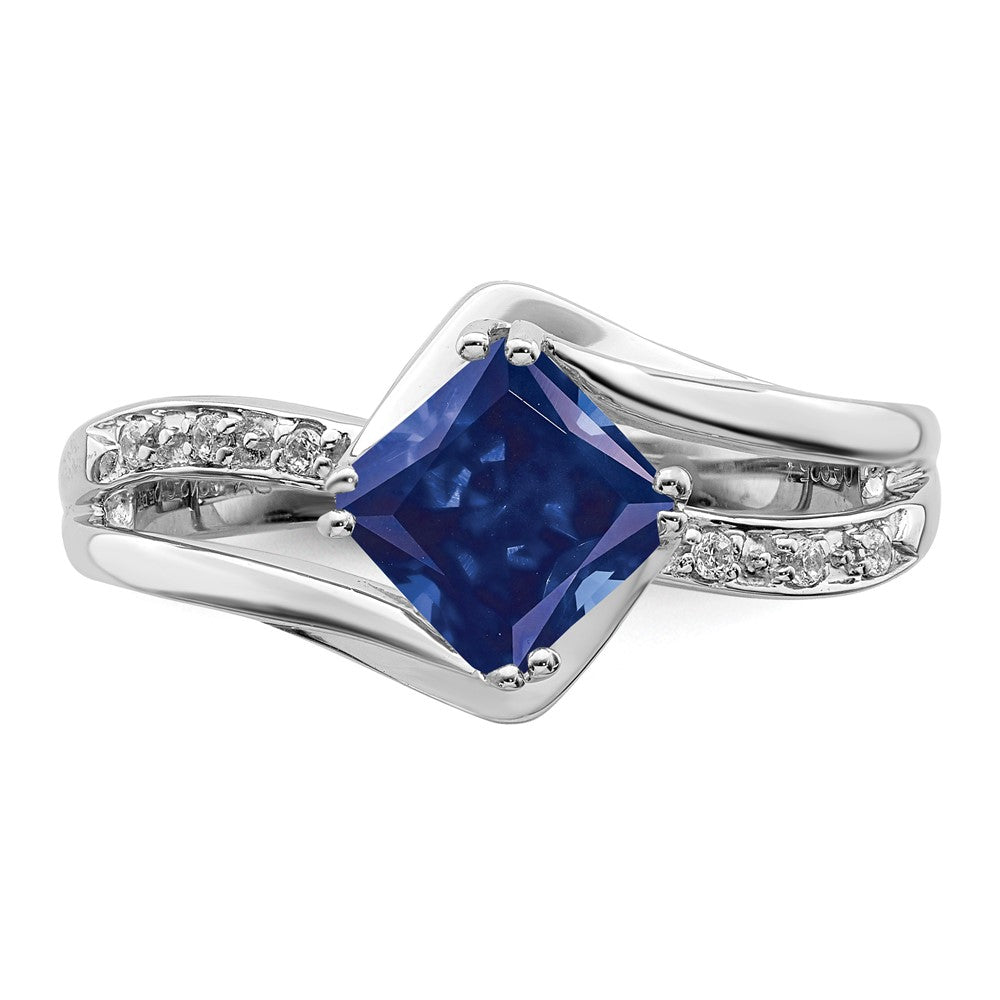 Gemstone and Diamond Ring