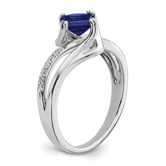 Gemstone and Diamond Ring