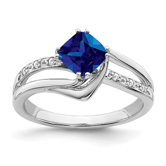 Gemstone and Diamond Ring