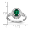Oval Gemstone and Diamond Halo Rings