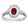 Oval Gemstone and Diamond Halo Rings