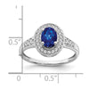 Oval Gemstone and Diamond Halo Rings