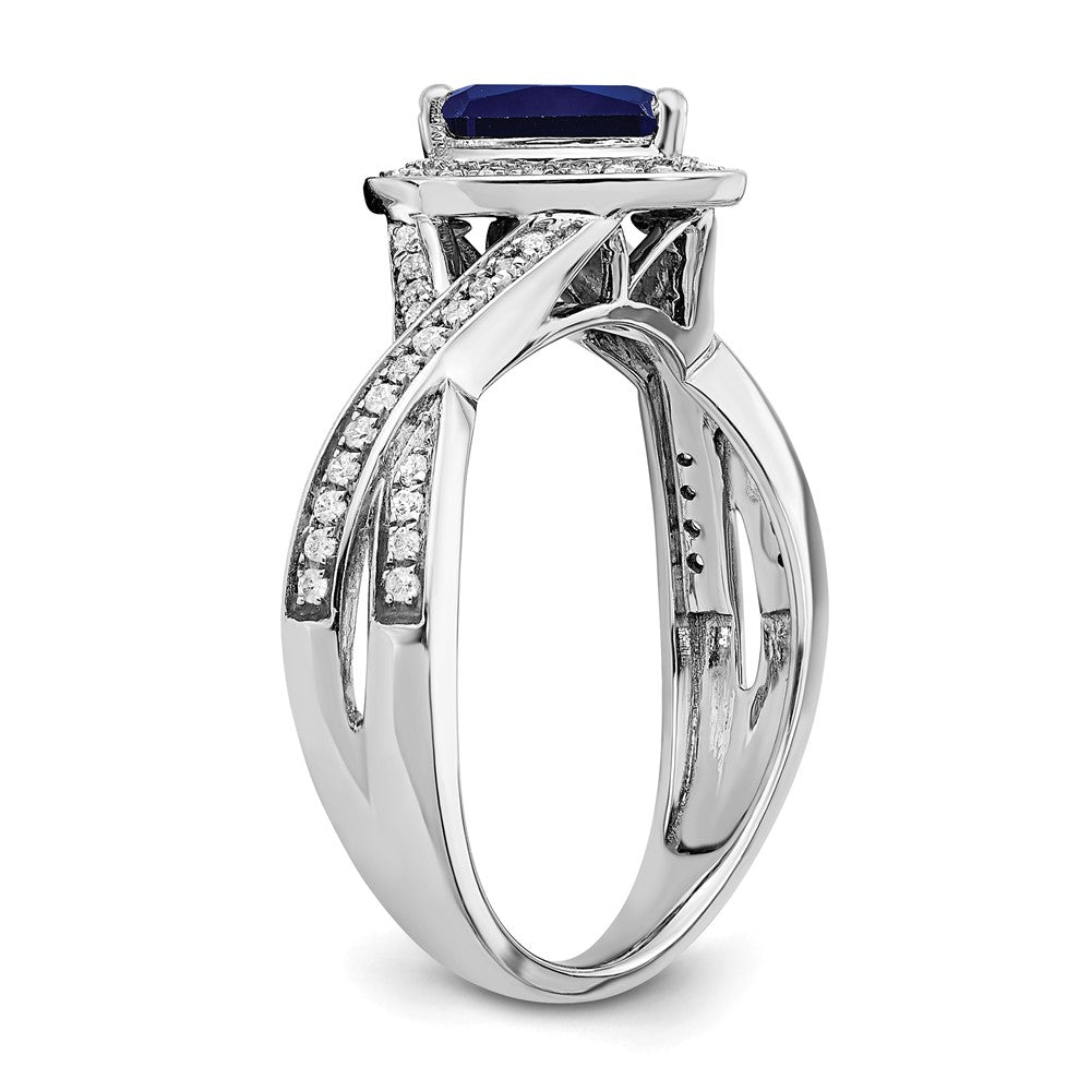 Pear Gemstone and Diamond Halo Rings
