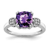 Gemstone and Diamond Rings