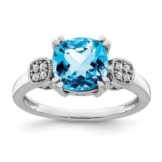 Gemstone and Diamond Rings