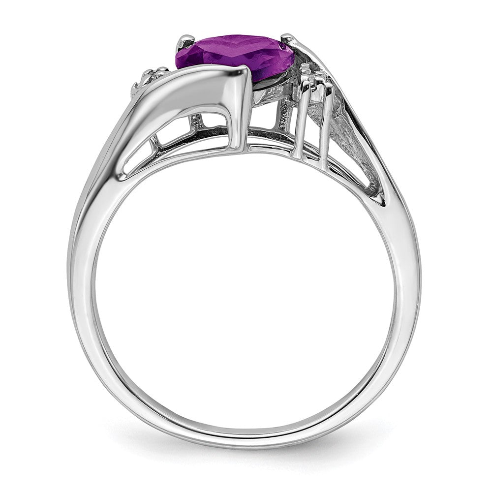 Heart Gemstone & Diamond rings