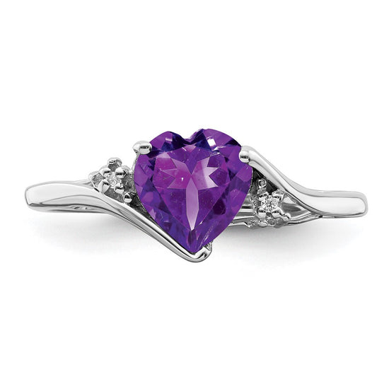 Heart Gemstone & Diamond rings