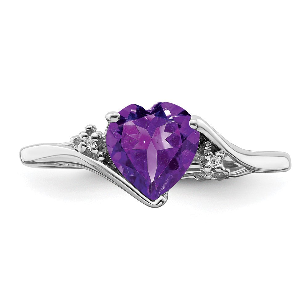 Heart Gemstone & Diamond rings