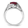 Heart Gemstone & Diamond rings