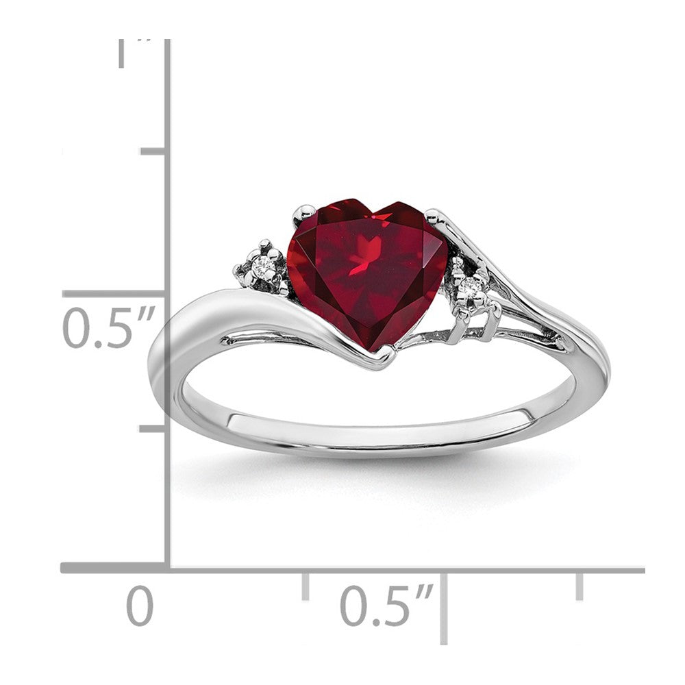 Heart Gemstone & Diamond rings