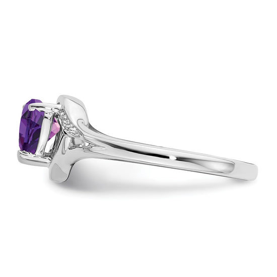 Gemstone and Diamond Heart Rings