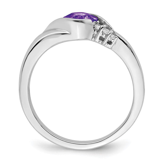 Gemstone and Diamond Ring