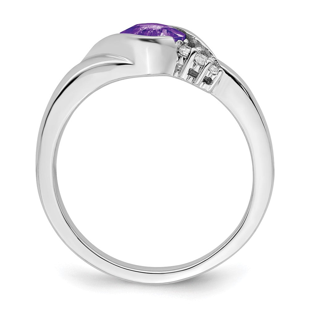 Gemstone and Diamond Ring