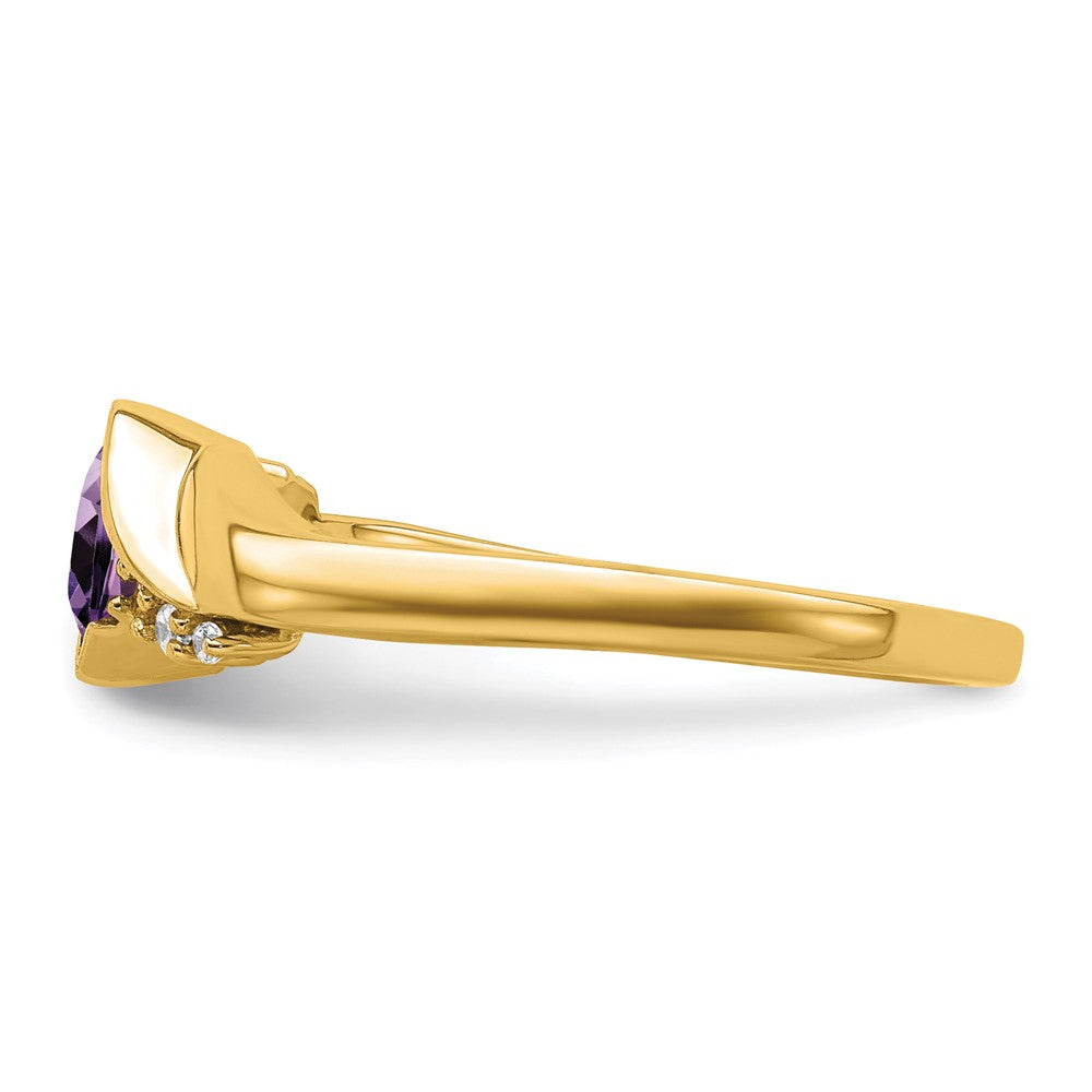 Gemstone and Diamond Ring