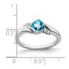 Gemstone and Diamond Ring
