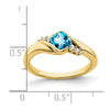 Gemstone and Diamond Ring