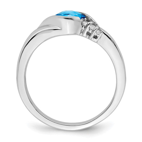 Gemstone and Diamond Ring