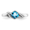 Gemstone and Diamond Ring