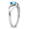Gemstone and Diamond Ring