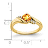 Gemstone and Diamond Ring