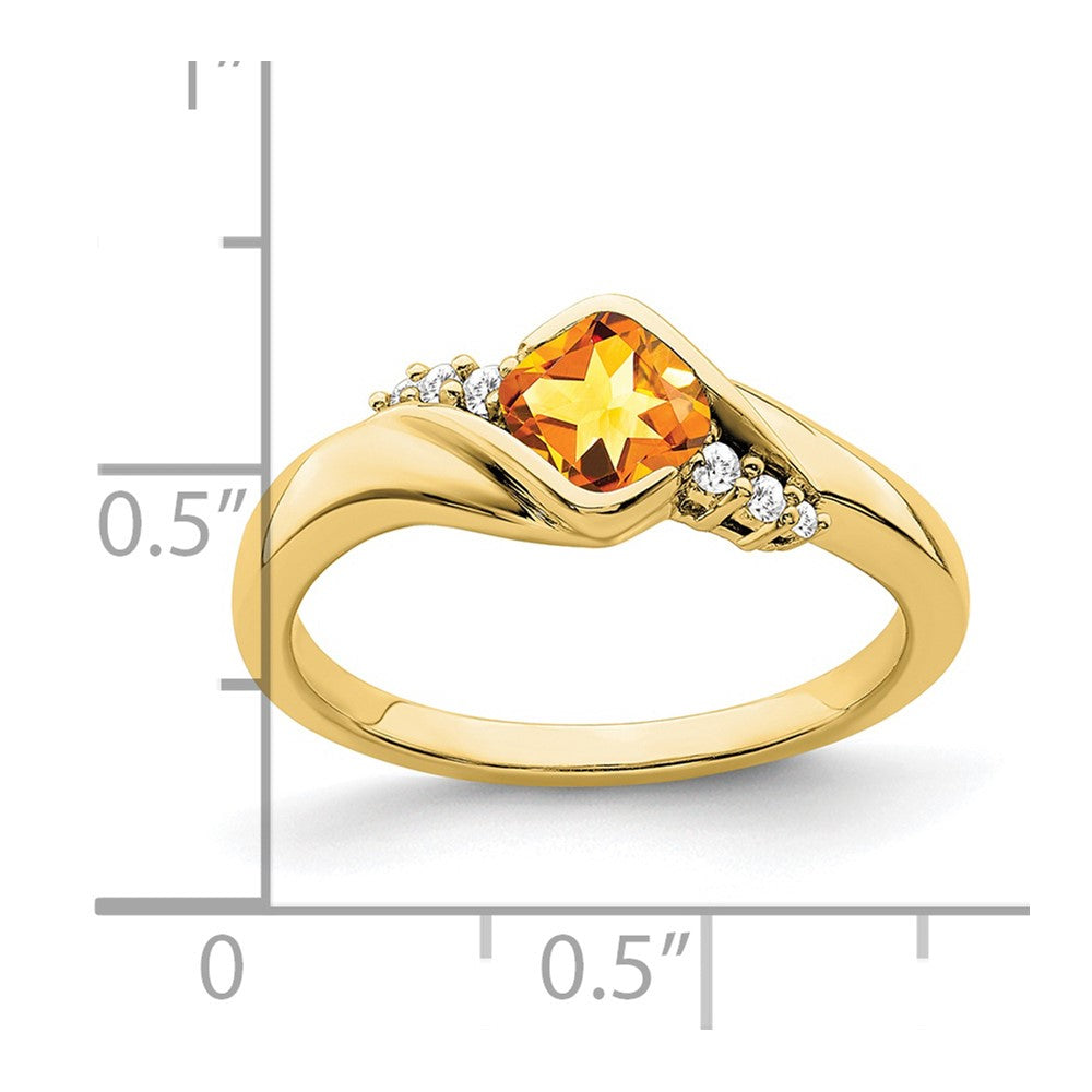 Gemstone and Diamond Ring
