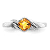 Gemstone and Diamond Ring