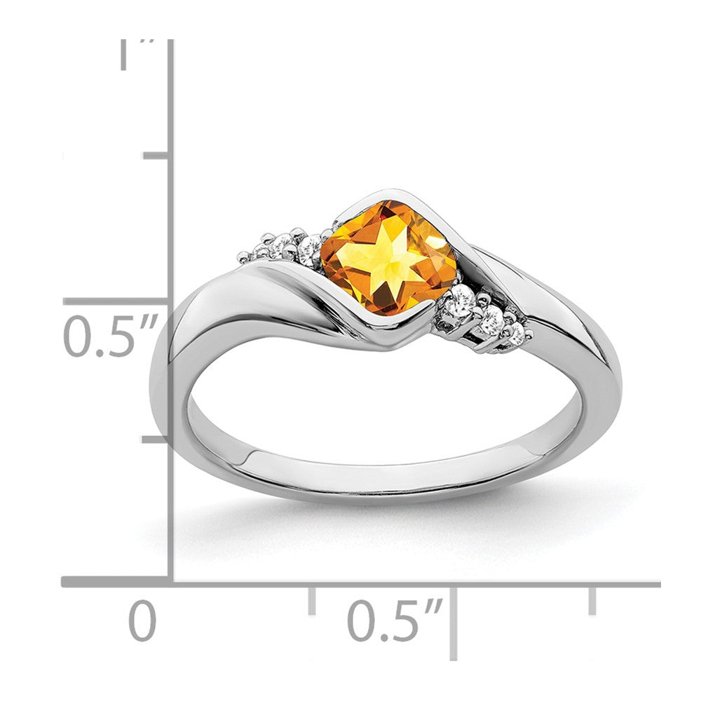 Gemstone and Diamond Ring