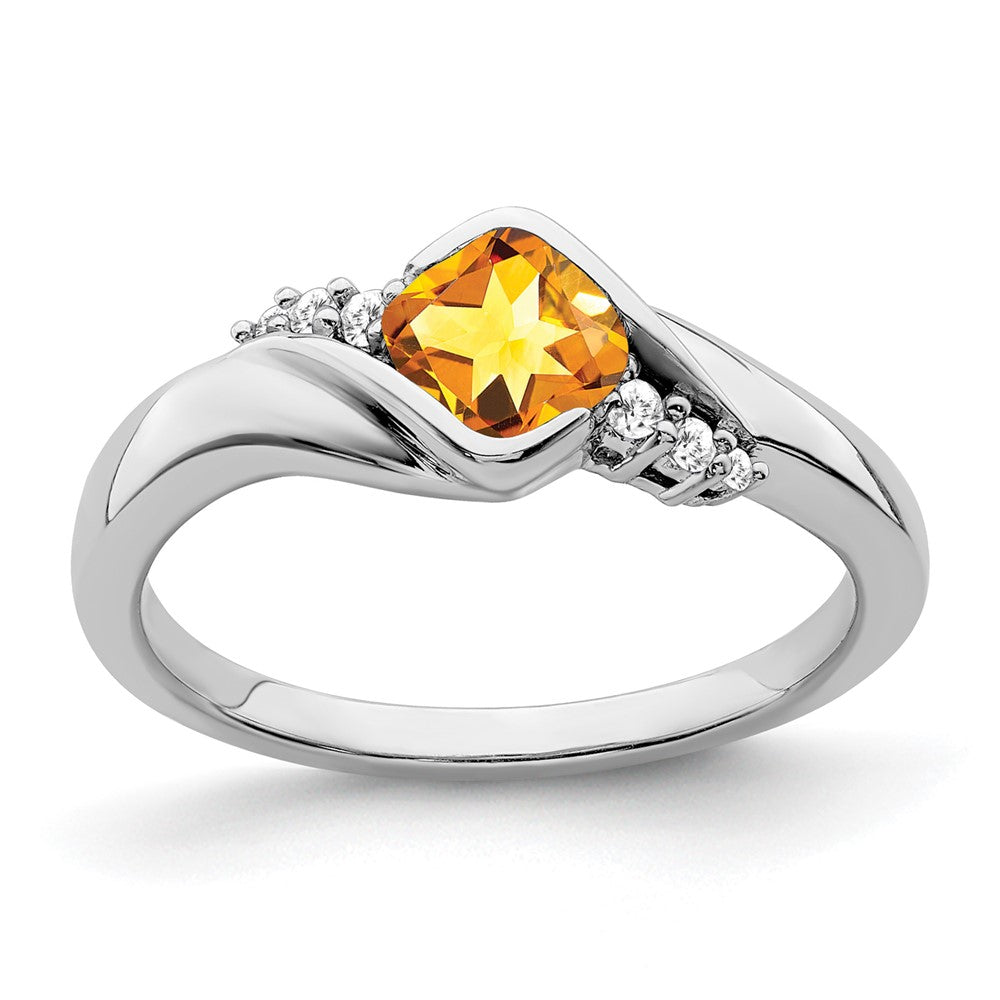 Gemstone and Diamond Ring