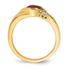 Gemstone and Diamond Ring