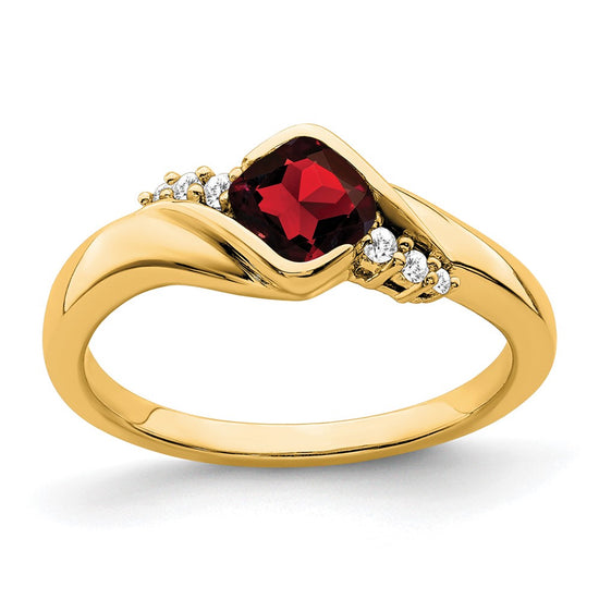 Gemstone and Diamond Ring