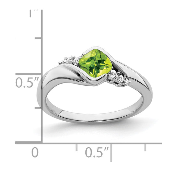 Gemstone and Diamond Ring