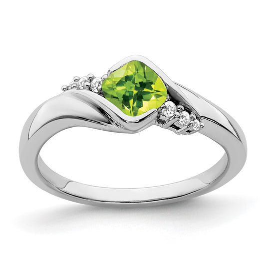 Gemstone and Diamond Ring