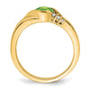 Gemstone and Diamond Ring