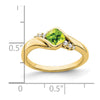 Gemstone and Diamond Ring