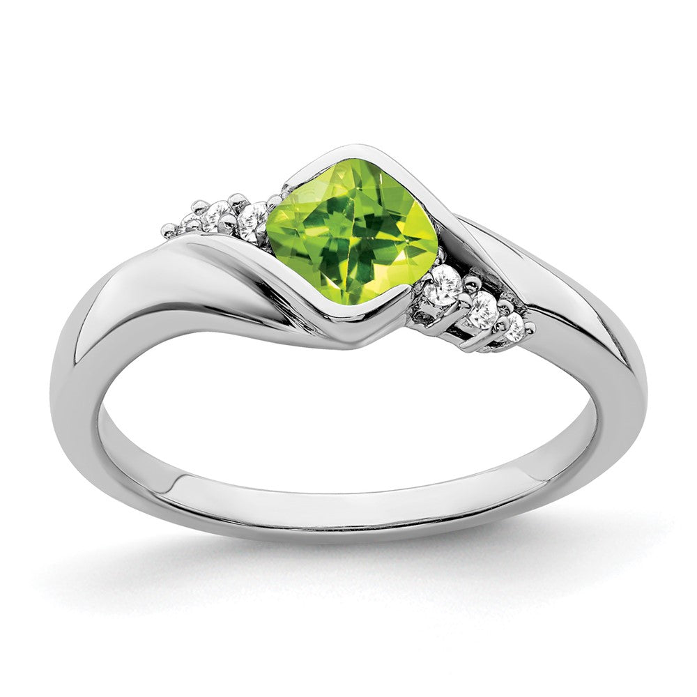 Gemstone and Diamond Ring