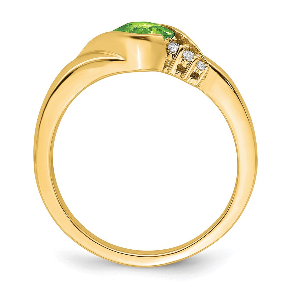 Gemstone and Diamond Ring