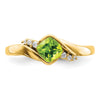 Gemstone and Diamond Ring