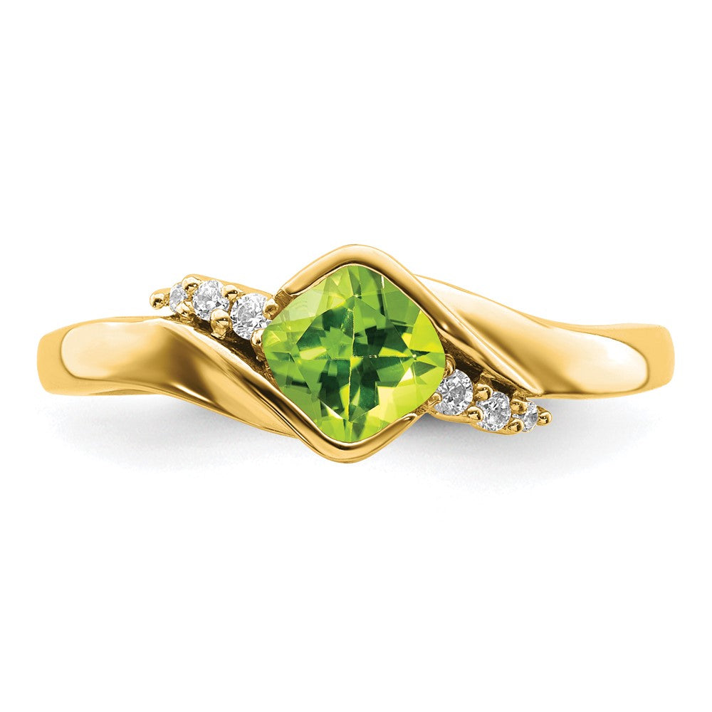 Gemstone and Diamond Ring