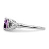 Cushion Gemstone and Diamond Rings