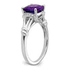 Cushion Gemstone and Diamond Rings