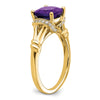 Cushion Gemstone and Diamond Rings