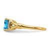 Cushion Gemstone and Diamond Rings