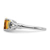 Cushion Gemstone and Diamond Rings